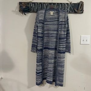 Billabong Blue long cardigan